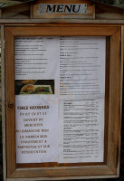 Chez Georges menu