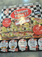 Sirine Pizza menu