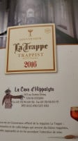 La Cave D'hippolyte menu