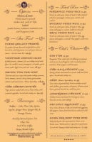 A Mighty Thai menu