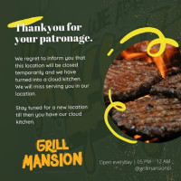 Grill Mansion food