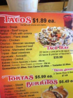 Taqueria Los Comales food