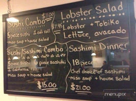 Koi Asian menu