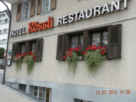 Restaurant Rossli food