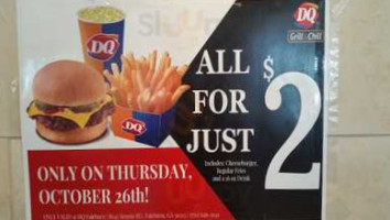 Dairy Queen Grill Chill food