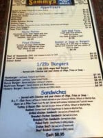 Sammy's Restaurant Bar menu