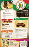 Raul's Taqueria menu