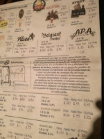 Borken Bar Cervecero menu