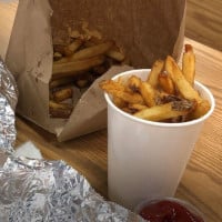 Five Guys Burgers Fries food