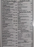 Myrt's Route 66 Cafe menu