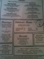 Ed's Steakhouse menu