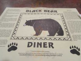 Black Bear Diner Mt. Shasta menu