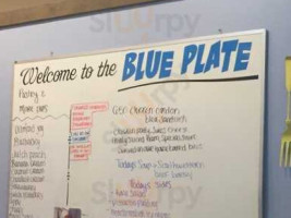 Blue Plate Cafe menu
