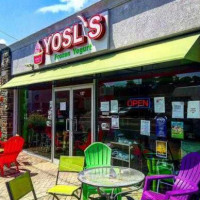 Yosl's Frozen Yogurt inside