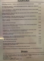 Robert's Roadside Inn menu