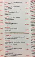 Pizza Di Lucas menu