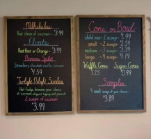 Twilight Acres Creamery Bakery menu