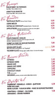 Auberge du rempart menu