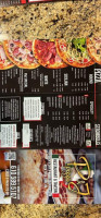 P J Pizza menu