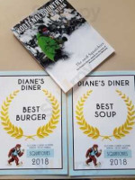 Diane's menu