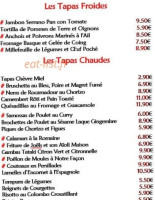 La Grange De Célice menu