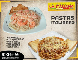 The Italian food