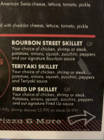 Brickhouse Burgers Pizza menu