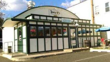 The New Joey B's outside