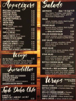 Vincent's Pizza menu