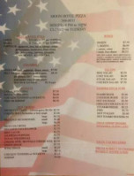 American Legion menu