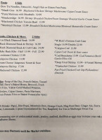 W. Rick's Taproom Grill menu