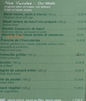 Café De L'europe menu