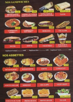 Ds Pizza Kebab menu