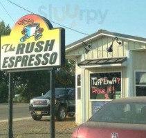 The Rush Espresso outside