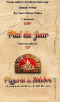 Pizzeria Du Sidobre menu