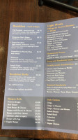 Antlers Cafe menu