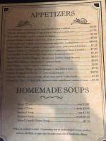 Normal Square Inn menu