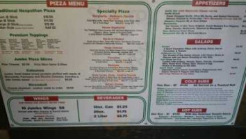 Pizza Den menu