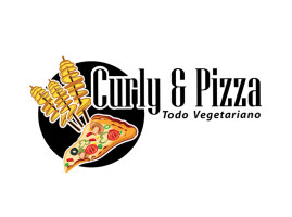 Curly Pizza food