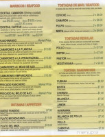 Taqueria La Michoacana menu