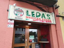 Leda's Mexican outside