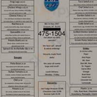 Cafe 1947 menu