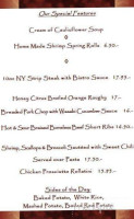 Konrads Kitchen And Grill menu