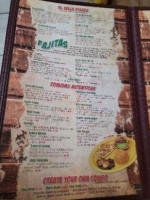 El Cerrito Mexican menu