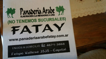 Panaderia Arabe Fatay outside
