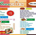 Check In Djien Bien menu