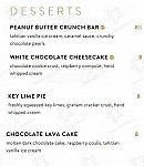 Cactus Club Cafe North Vancouver menu