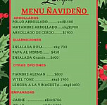 Rotiseria Zerpa menu