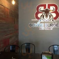 Bovine Burgers inside