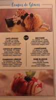 La Bulle menu